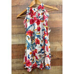 Andrée By Unit Floral Halter Neck Top Large New With Tags